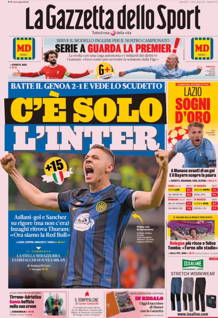 la gazzetta dello sport 050012352
