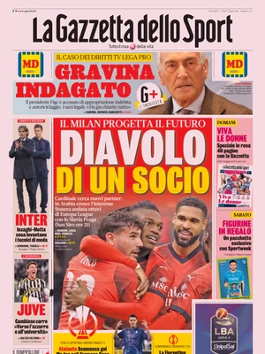 Le prime pagine dei principali quotidiani sportivi – 7 marzo 27 la gazzetta dello sport 050808735