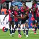Cagliari Esultanza post gol Gaetano