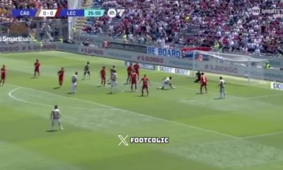 Gol Yerry Mina Lecce