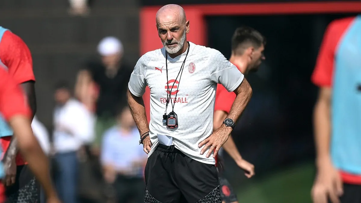 Pioli Milan Allenamento