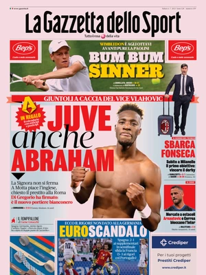 Le prime pagine dei principali quotidiani sportivi – 6 luglio 27 la gazzetta dello sport 050804613