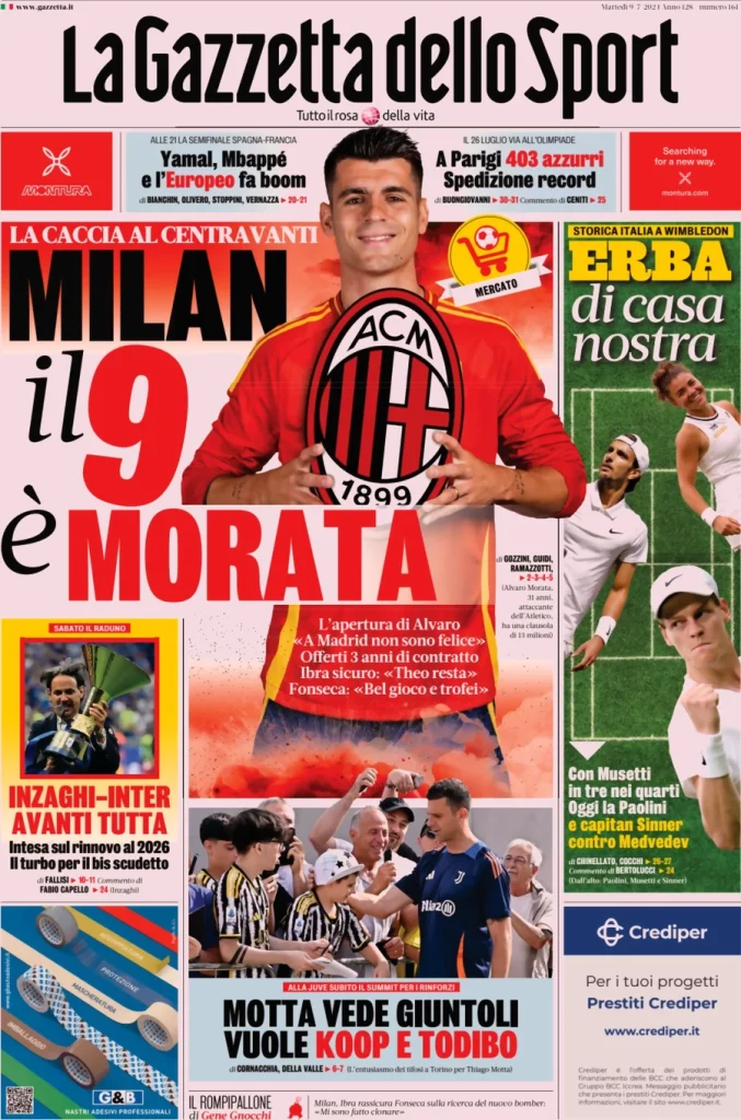 la gazzetta dello sport 053805049