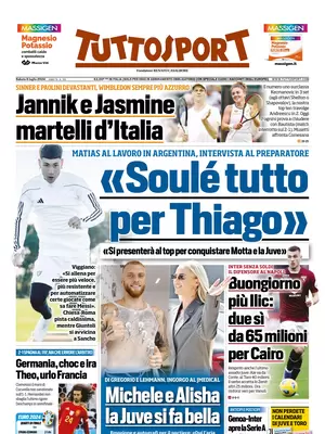 Le prime pagine dei principali quotidiani sportivi – 6 luglio 29 tuttosport 020328491