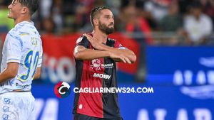 Cagliari Inter, nella ripresa Pavoletti rimane solo in balia della difesa nerazzurra: voto e giudizio