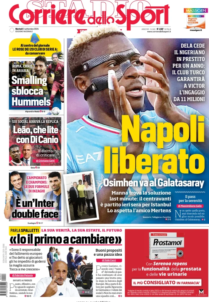 corriere dello sport 054316739