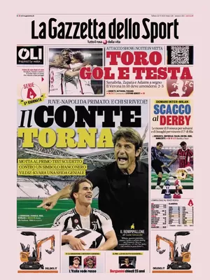 la gazzetta dello sport 010029214