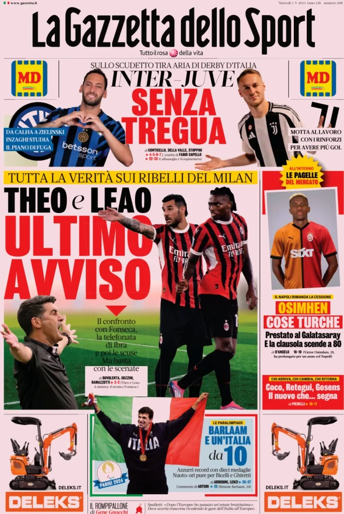 la gazzetta dello sport 050804223
