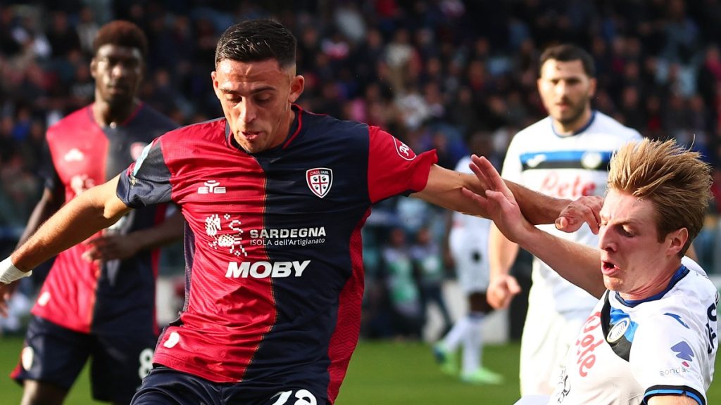 Cagliari Atalanta serie A