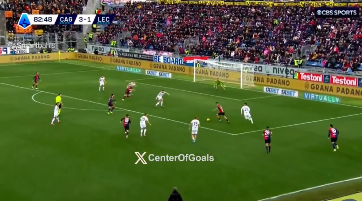 Cagliari Lecce, Obert segna il suo primo gol in Serie A! - VIDEO 26 IMG 9812