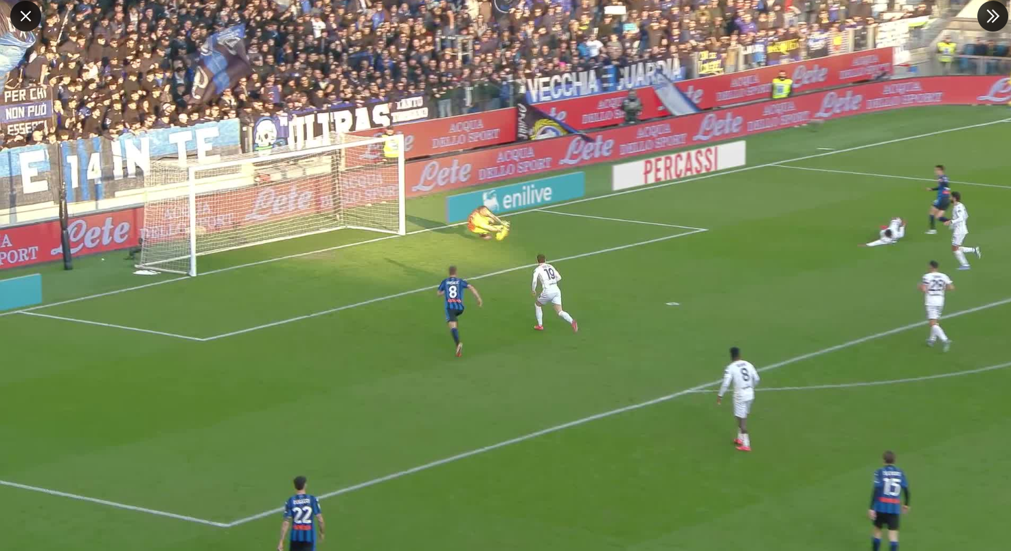 Caprile, che parata! Il portiere salva il Cagliari da un'occasione temibile da parte della Dea - FOTO 26 Screenshot 25