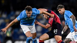 Napoli Cagliari 2-0: KO per i rossoblù al Maradona, gli azzurri conquistano lo scudetto