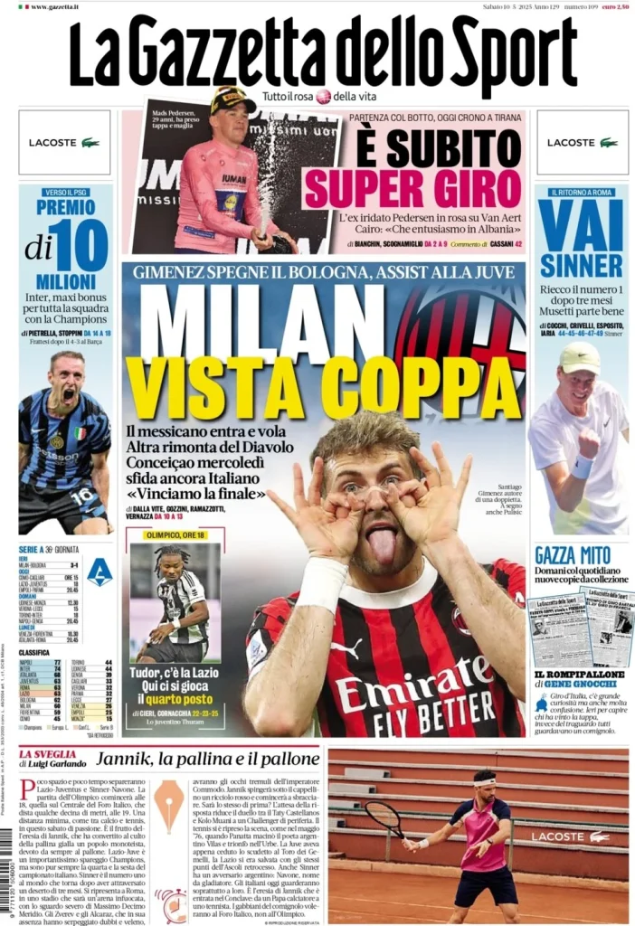 la gazzetta dello sport 013012650