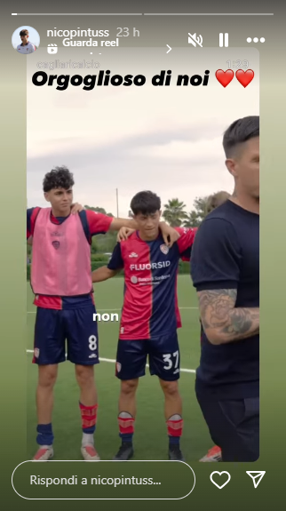 Cagliari Primavera, Pintus celebra così la stagione appena conclusa: ecco il messaggio social del difensore rossoblù 27 pintus