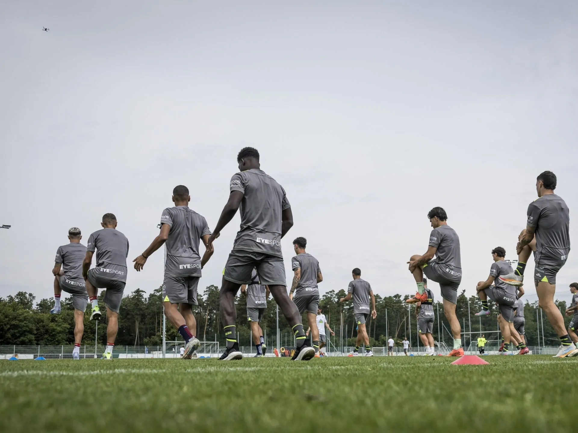 Allenamento Cagliari ritiro
