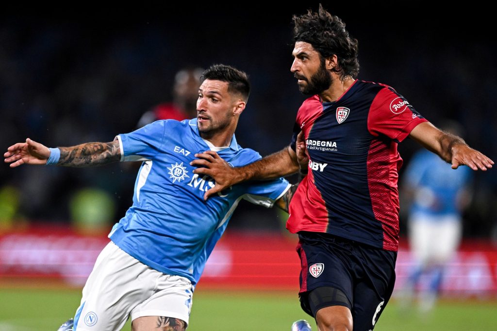 Napoli Cagliari serie A