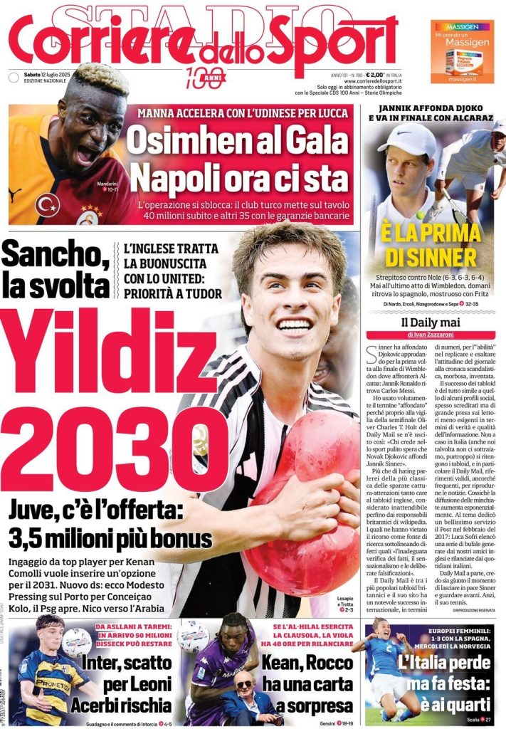 corriere dello sport 021209910