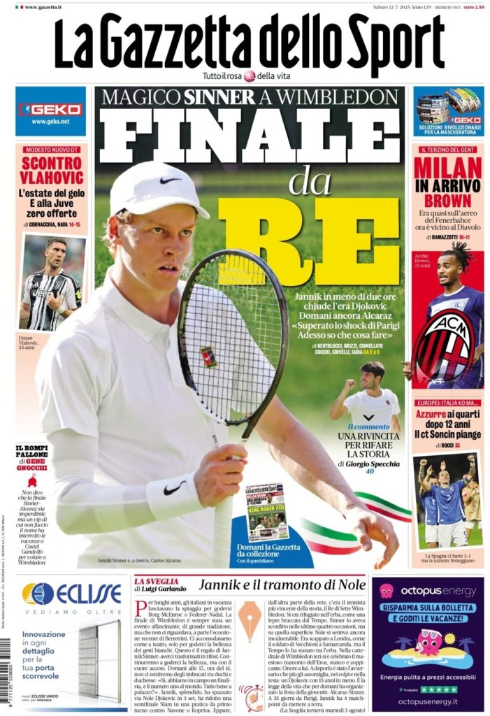 la gazzetta dello sport 010013374