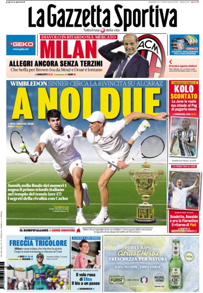 la gazzetta dello sport 011516650
