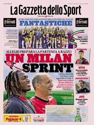 la gazzetta dello sport 070807266