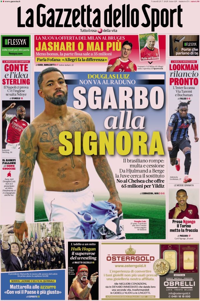 la gazzetta dello sport 070912787