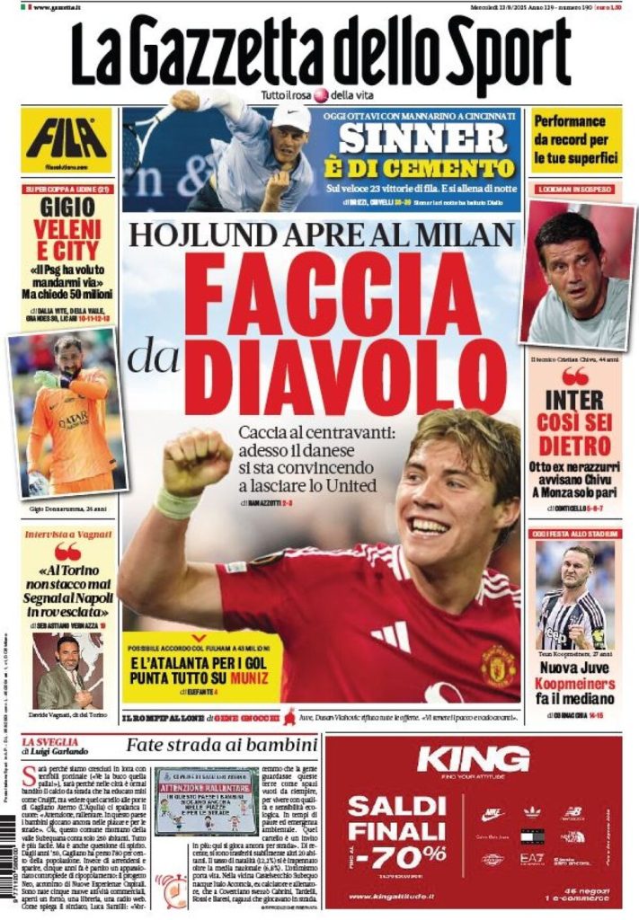 la gazzetta dello sport 013012919