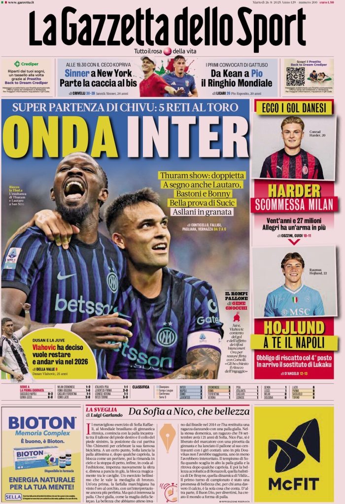 la gazzetta dello sport 063825695