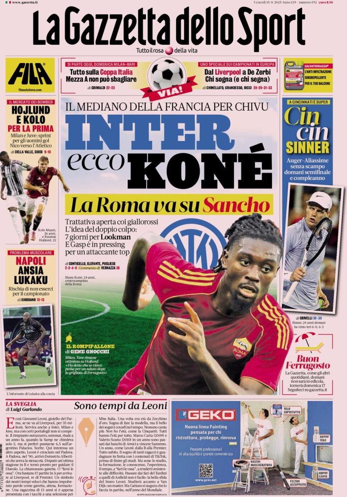 la gazzetta dello sport 065913251