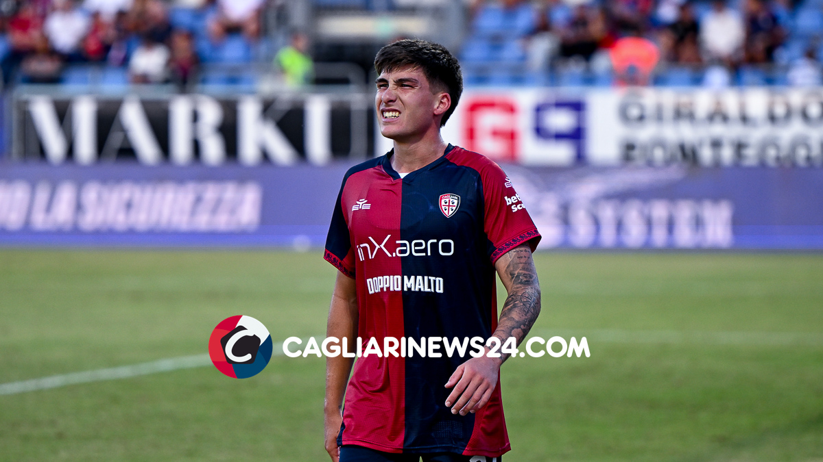 Cavuoti festeggia il primo gol con il Cagliari: «Sono contentissimo, è stata un’emozione unica!» 26 Cavuoti 2