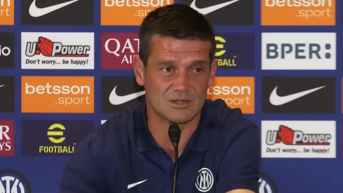 Conferenza stampa Chivu: «Non abbiamo praticamente subito in porta, avevamo un avversario complicato davanti» 26 Chivu conferenza stampa 1