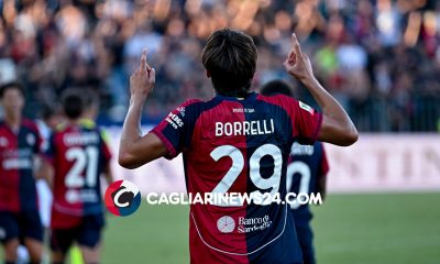 Gol Borrelli Cagliari Frosinone