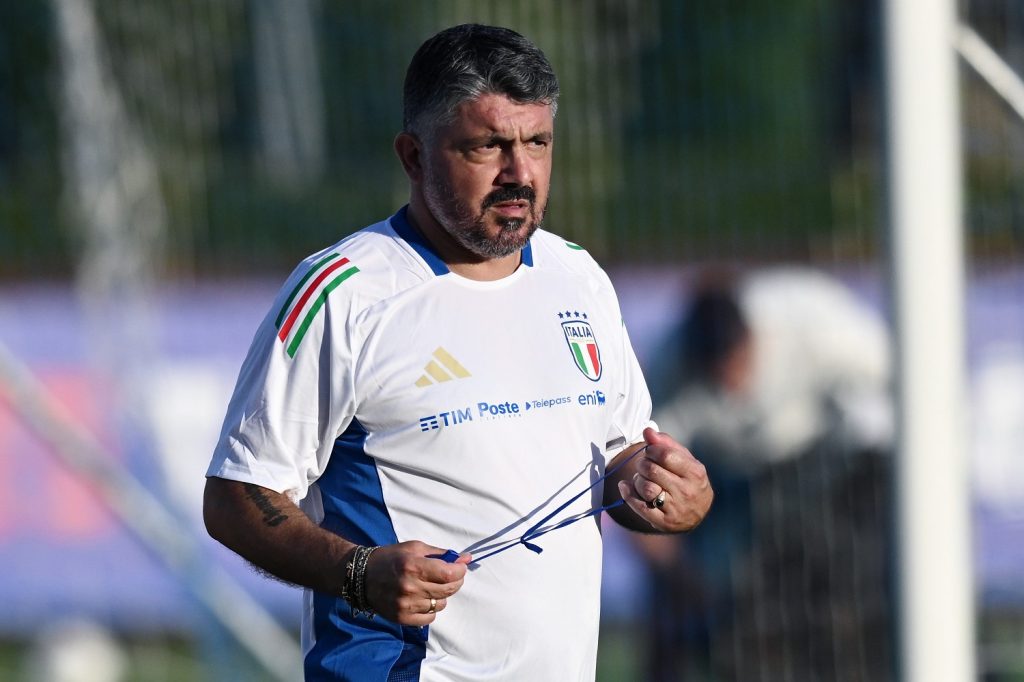 Allenamento e conferenza stampa Italia