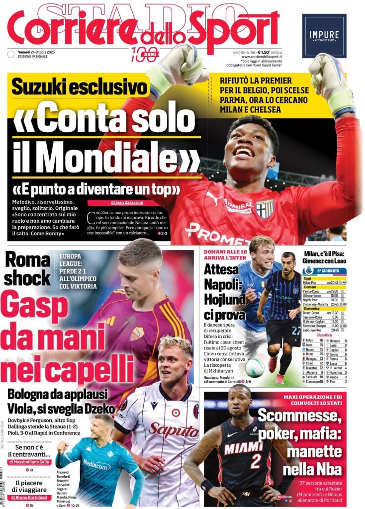 corriere dello sport 021209u61