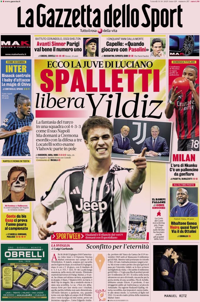 la gazzetta dello sport 070816sts