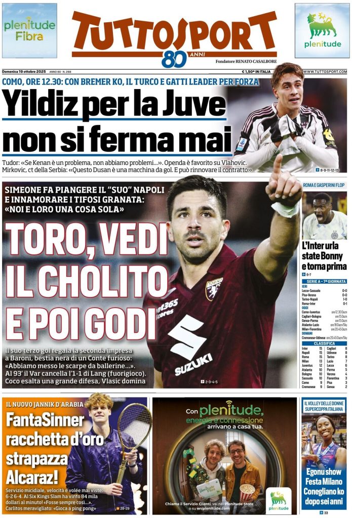 tuttosport 021208y0s