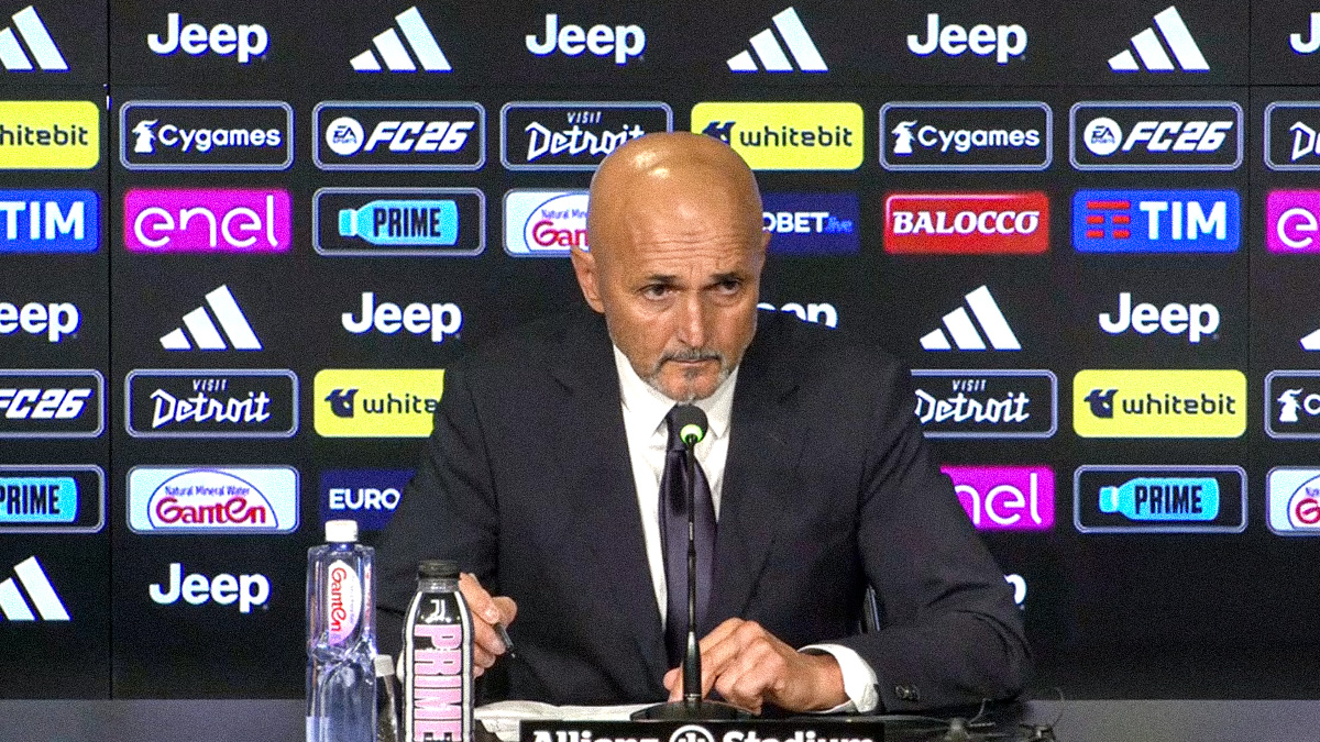 Spalletti nel pre partita: «Tutto dipende dalla testa. Abbiamo lavorato con serenità» 26 Conferenza stampa Spalletti
