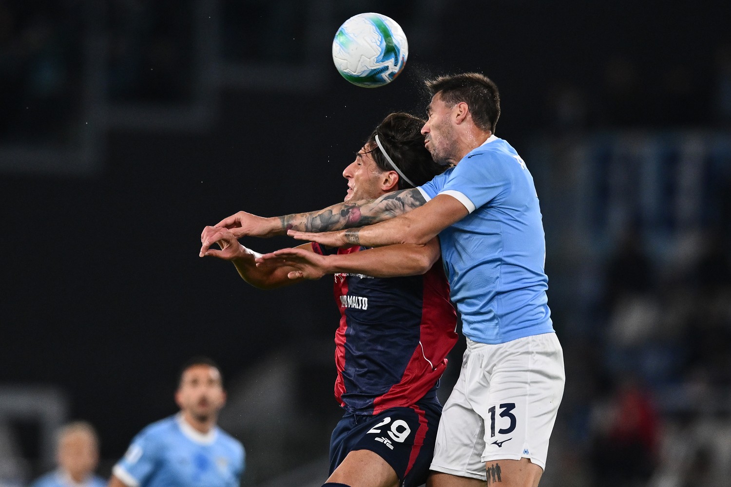 Moviola Lazio Cagliari, due contatti dubbi tra Mina e Zaccagni e poco più: l'analisi completa 26 Image Photo910660