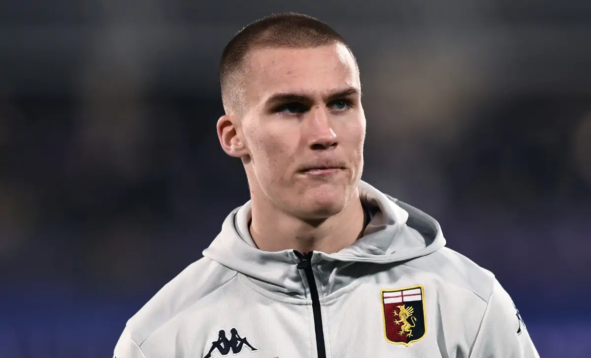 Verso Cagliari Genoa, attenzione a Østigård! Le statistiche non mentono: cosa filtra sul classe '99 26 Ostigard PAP2250