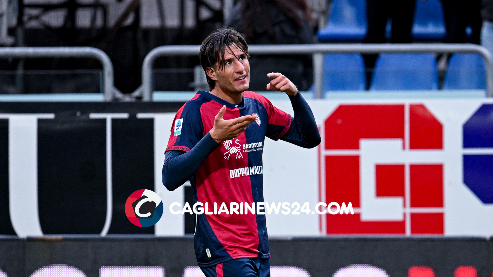 Trevisani: «Borrelli del Cagliari? Vi dico quanti gol riuscirà a segnare in questa stagione» 26 Z82 4691