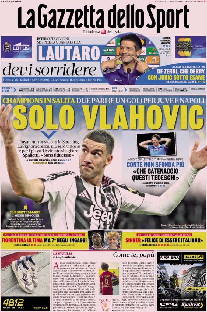 la gazzetta dello sport 060823yub