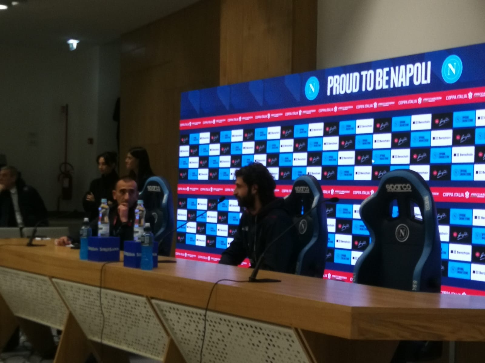 Conferenza stampa Luperto: «Ci abbiamo creduto fino alla fine, peccato! Dovremo fare lo stesso contro la Roma» 26 Conferenza stampa Luperto