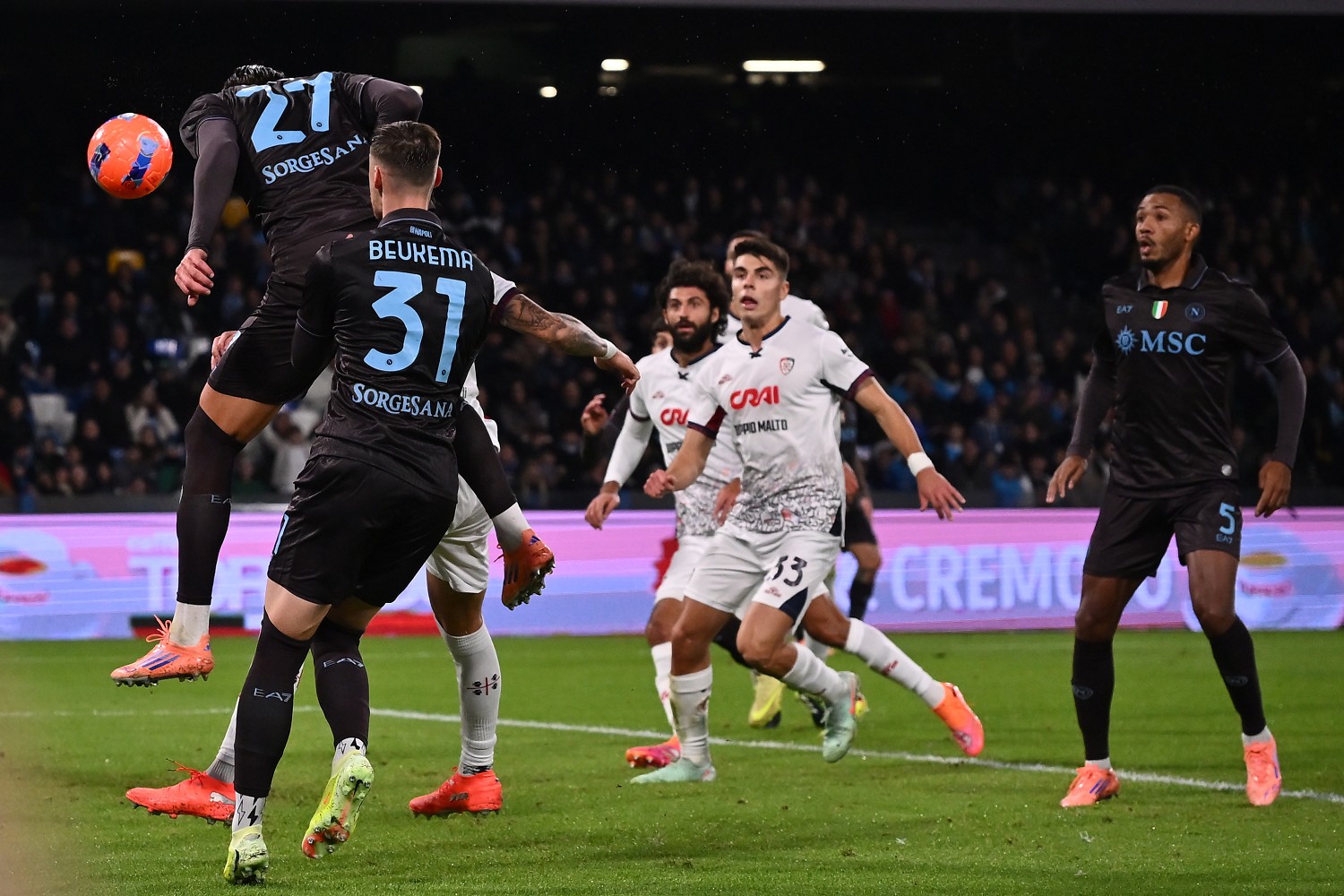 Napoli Cagliari 10-9 d.c.r.: Buongiorno regala i quarti a Conte al decimo rigore. Sbaglia Luvumbo 26 Image Photo917697