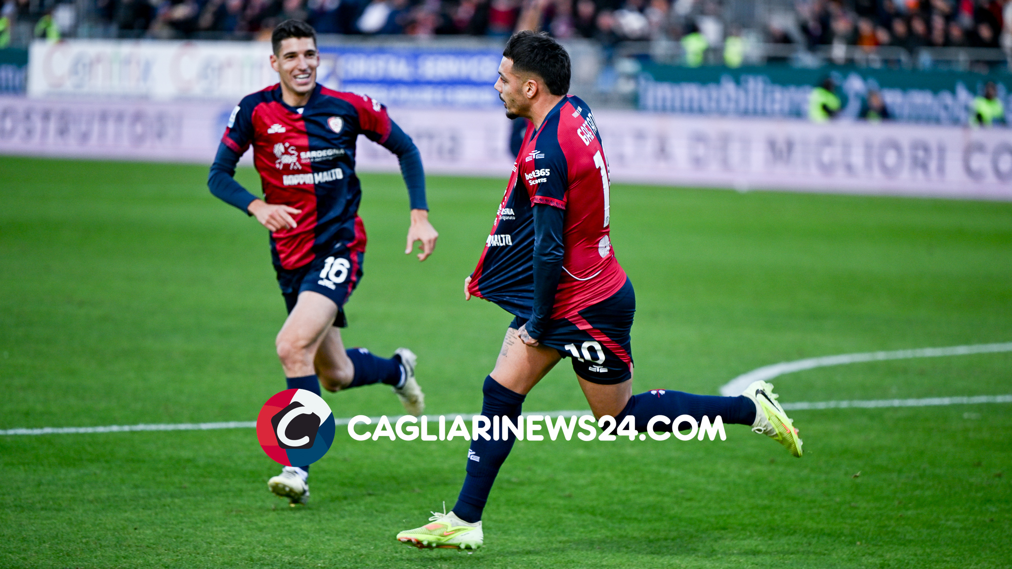 Cagliari Roma, rossoblù straripanti all'Unipol nella 14a giornata! I voti dei quotidiani sportivi 26 Z81 8926