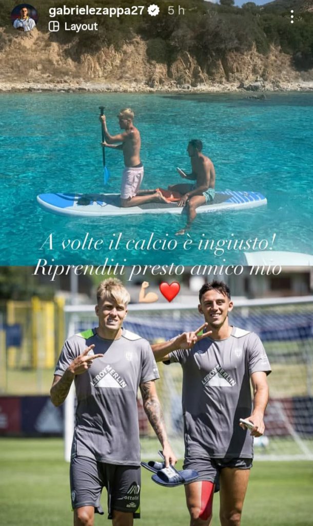 Zappa sullinfortunio di Felici