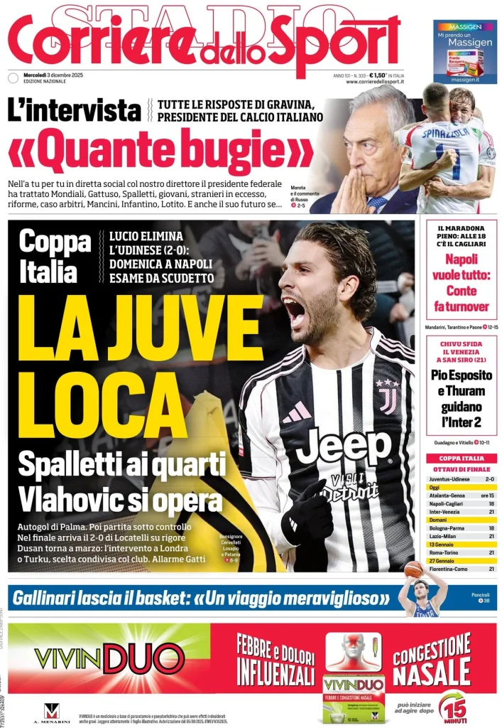 corriere dello sport 021209mbg