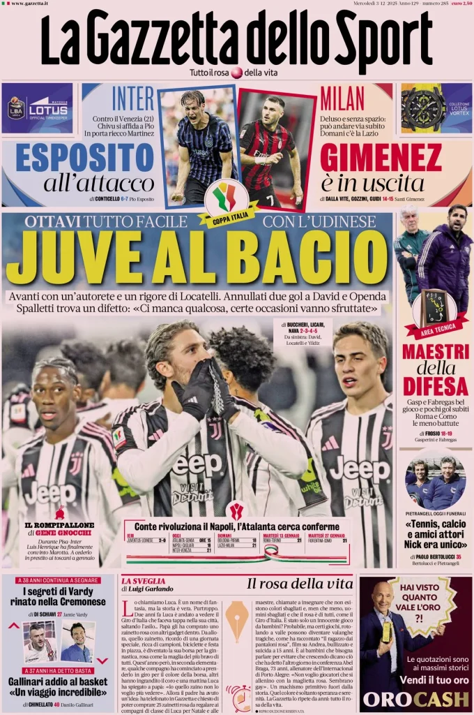 la gazzetta dello sport 063814udm