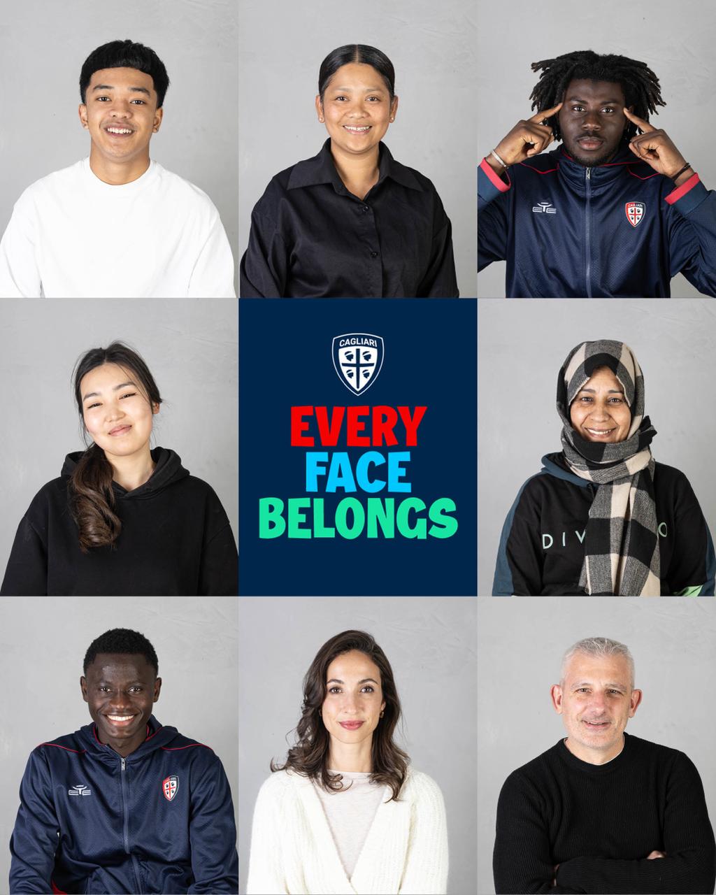 Cagliari, "Every Face Belongs": il messaggio del club isolano contro il razzismo! Il comunicato 26 WhatsApp Image 2026 03 20 at 11.35.28