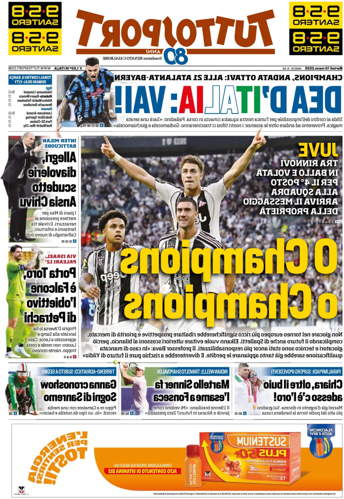 Rassegna stampa Cagliari: prime pagine quotidiani sportivi - 10 marzo 2026 29 image 8