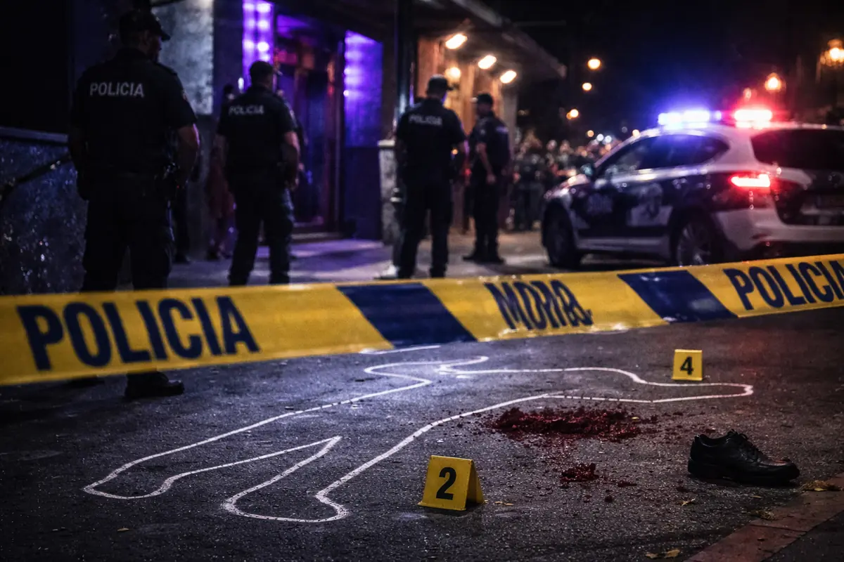 Ucciso durante una sparatoria il 22enne difensore: tragedia dopo la serata in discoteca 26 Luogo del delitto, indaga la polizia sull'omicidio del calciatore