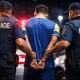 Calciatore arrestato dalla polizia